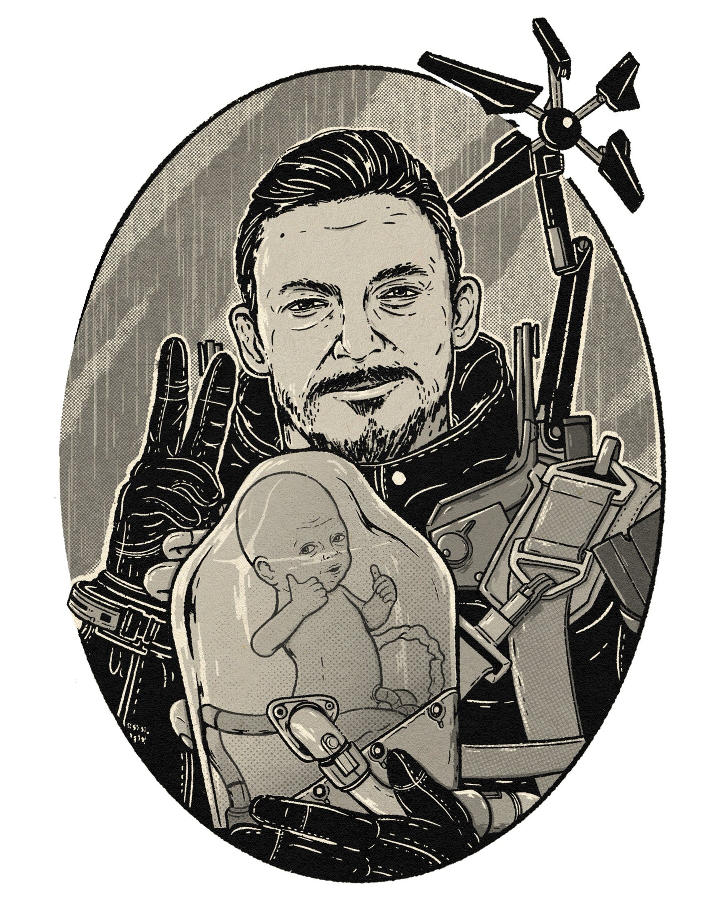 Traveler 8.5” by 11” Print