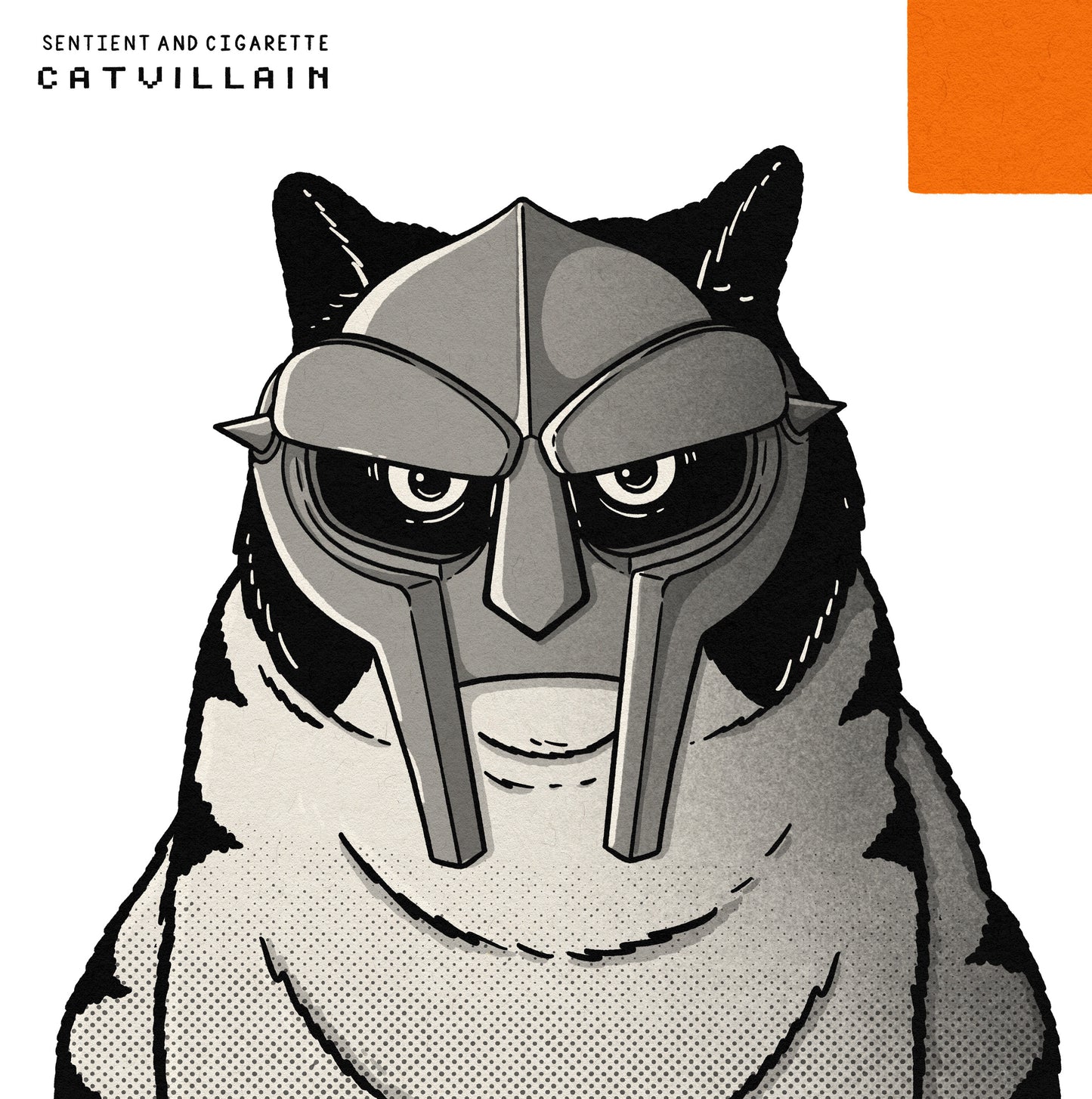 Catvillian 8.5” by 11” Print
