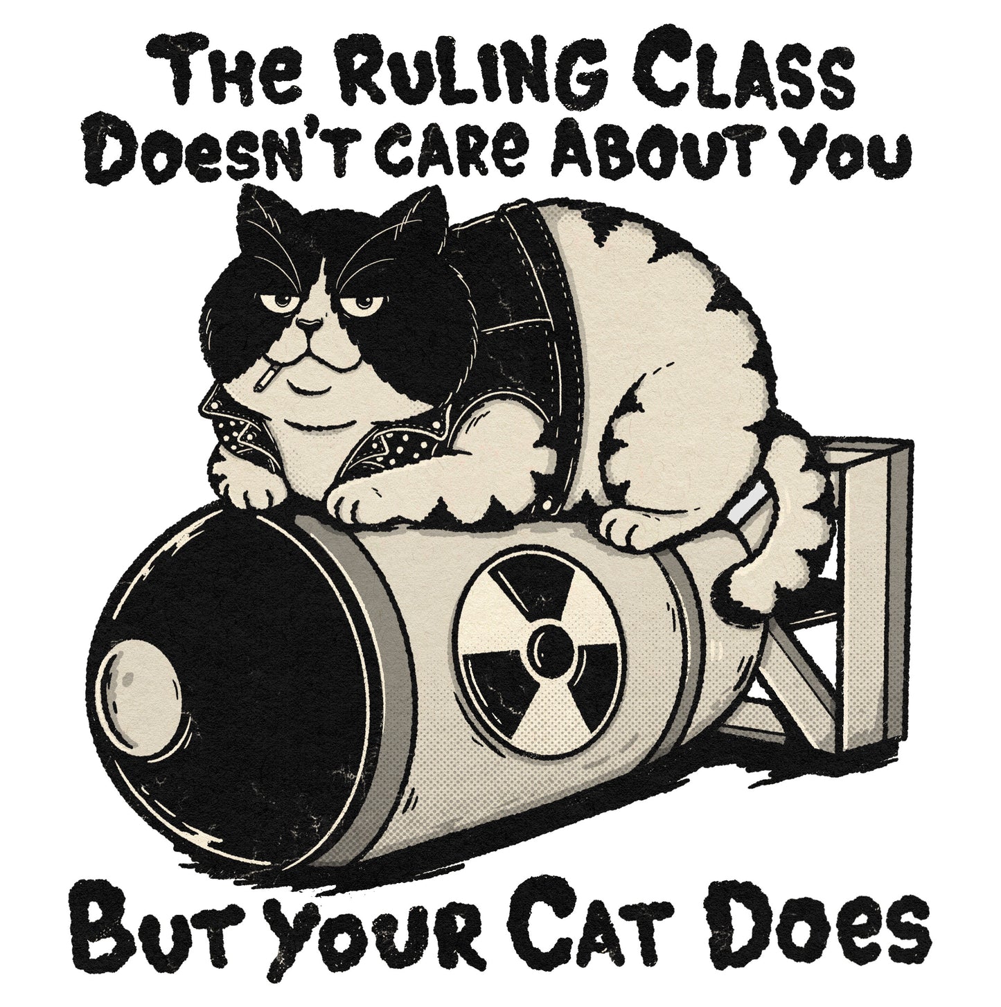 Cats Not War 8.5” by 11” Print