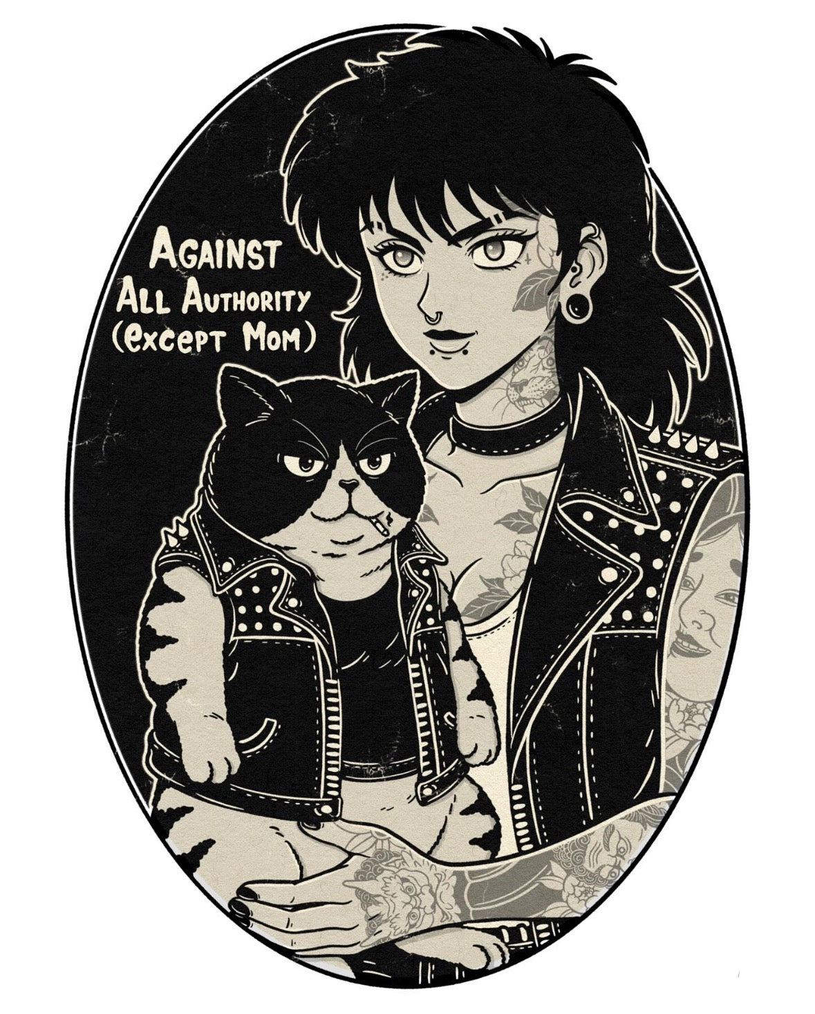 Against All Authority 8.5” by 11” Print