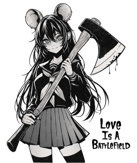 Love is a Battlefield 8.5” by 11” Print