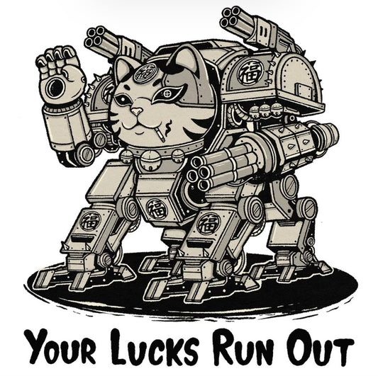 Luck’s Run Out 8.5” by 11” Print