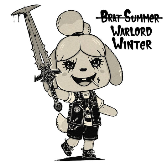 Warlord Winter 8.5” by 11” Print