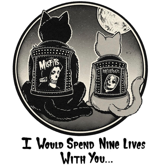 Nine Lives 8.5” by 11” Print