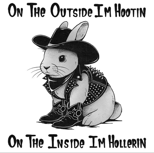 Hootin Hollerin 8.5” by 11” Print