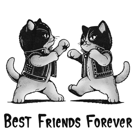 Best Friends 8.5” by 11” Print