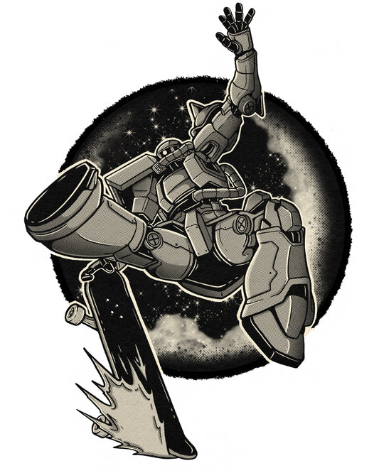 Kickflip for Zeon 8.5” by 11” Print