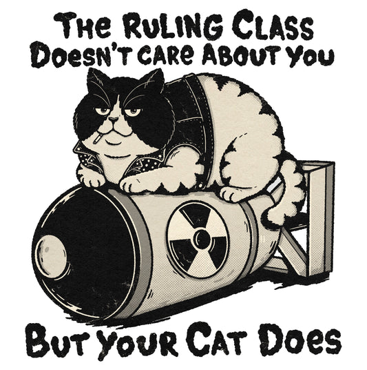 Cats Not War 8.5” by 11” Print
