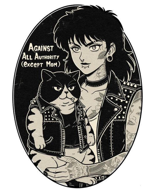 Against All Authority 8.5” by 11” Print